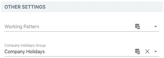 Screenshot from the StaffCircle platform: Absence Policies: Add