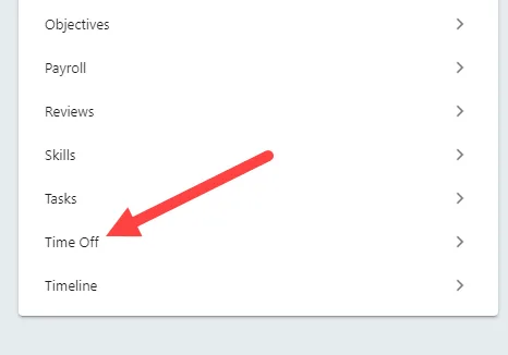 Screenshot from the StaffCircle platform: Absence Policies: Assign to Employee