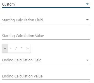 Screenshot from the StaffCircle platform: Calculations within a Worksheet