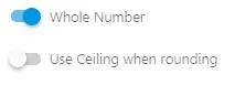 Screenshot from the StaffCircle platform: Calculations within a Worksheet