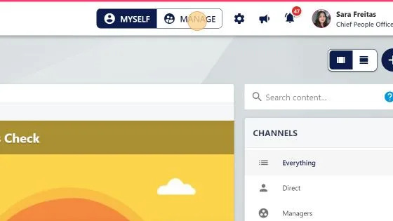Screenshot from the StaffCircle platform: Can I report on custom fields?