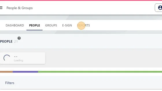 Screenshot from the StaffCircle platform: Can I report on custom fields?
