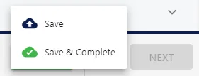 Screenshot from the StaffCircle platform: Completing your Tasks