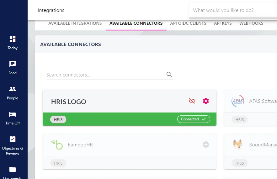 Screenshot from the StaffCircle platform: Connections and Role Explorer v.1.38.0