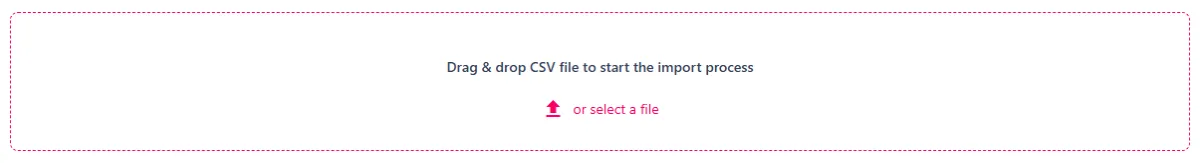Screenshot from the StaffCircle platform: Courses: Importer