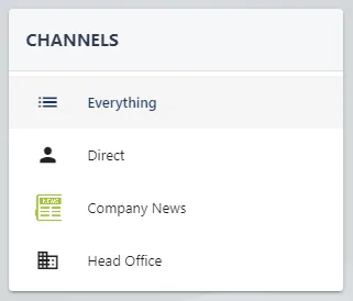 Screenshot from the StaffCircle platform: Departments: Add