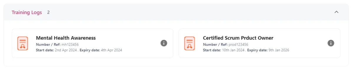 Screenshot from the StaffCircle platform: Design 2.0 v.1.39.0