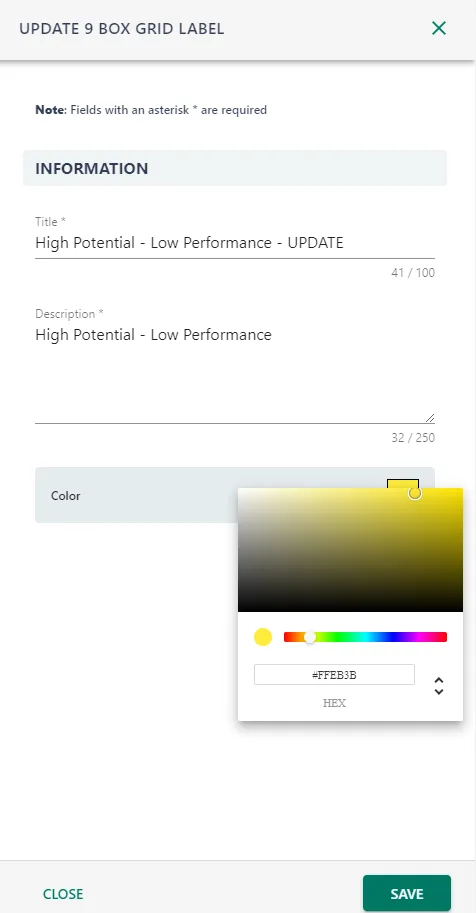 Screenshot from the StaffCircle platform: E-Sign v.1.26.0