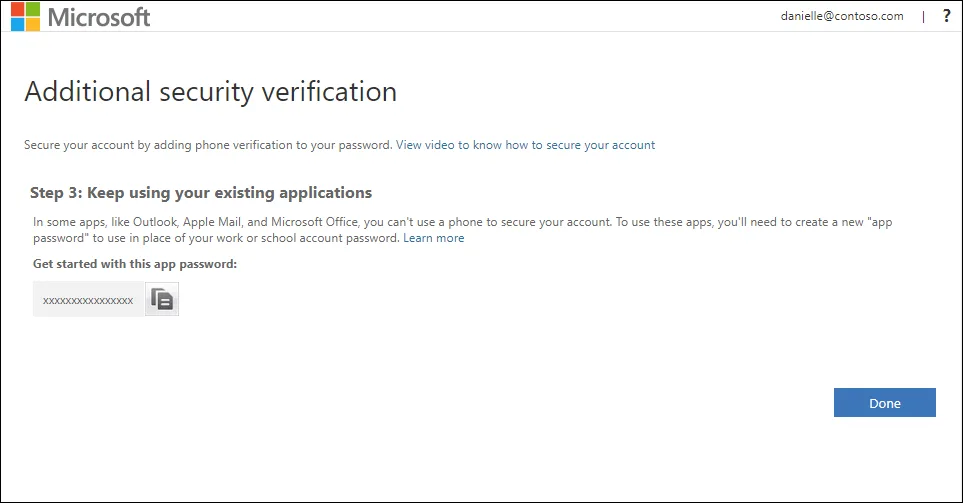 Screenshot from the StaffCircle platform: Enabling Two Factor Authentication (2FA) using Office 365