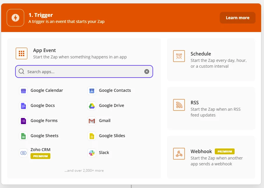 Screenshot from the StaffCircle platform: Feedly Integration with StaffCircle through Zapier