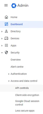 Screenshot from the StaffCircle platform: Google SSO v.1.29.0