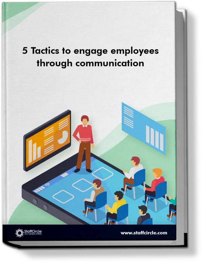 Screenshot from the StaffCircle platform: Guide to Building Successful Communications