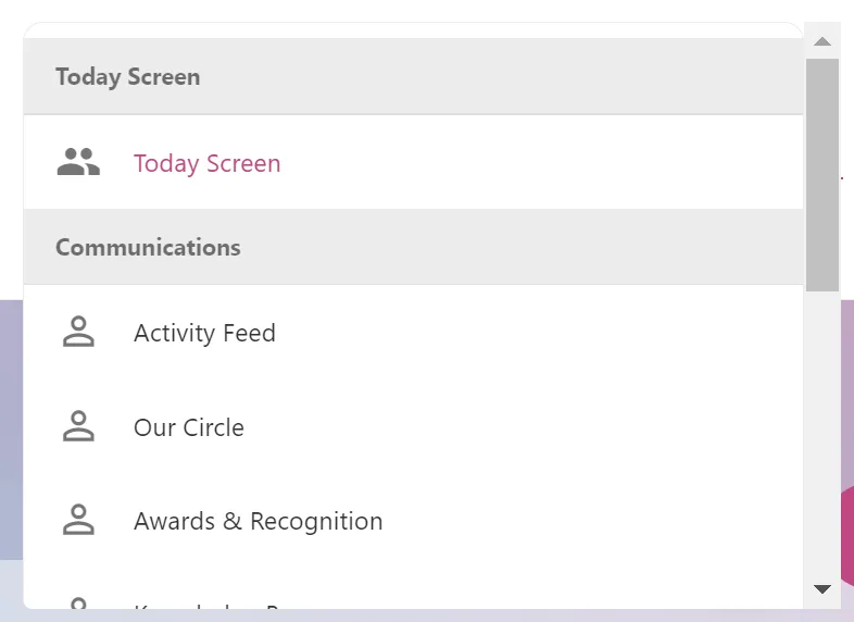 Screenshot from the StaffCircle platform: Home Page v.1.40.0