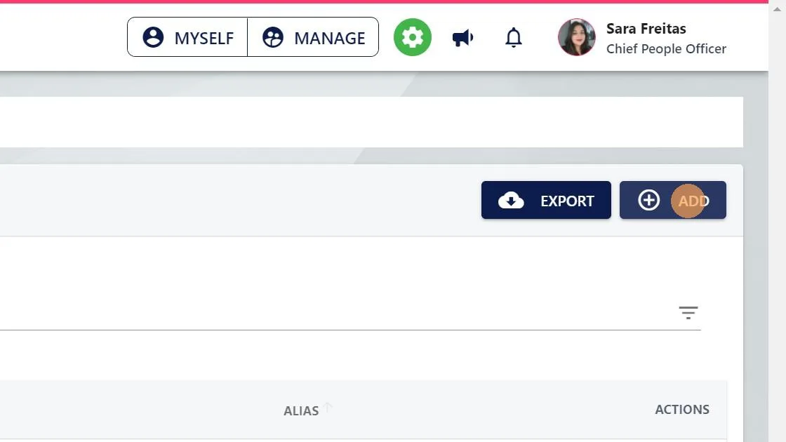Screenshot from the StaffCircle platform: How do I automatically approve my holiday if I'm the CEO and don't report to anyone or don't have a manager?