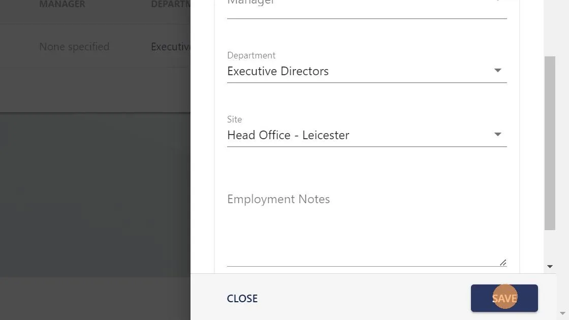 Screenshot from the StaffCircle platform: How do I automatically approve my holiday if I'm the CEO and don't report to anyone or don't have a manager?