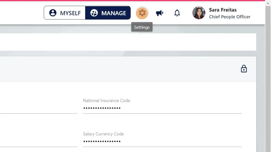 Screenshot from the StaffCircle platform: How do I automatically approve my holiday if I'm the CEO and don't report to anyone or don't have a manager?