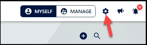 Screenshot from the StaffCircle platform: How do I change a user into a manager