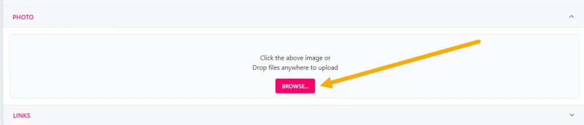 Screenshot from the StaffCircle platform: How do I change my profile photo?