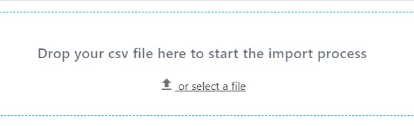 Screenshot from the StaffCircle platform: Import Users