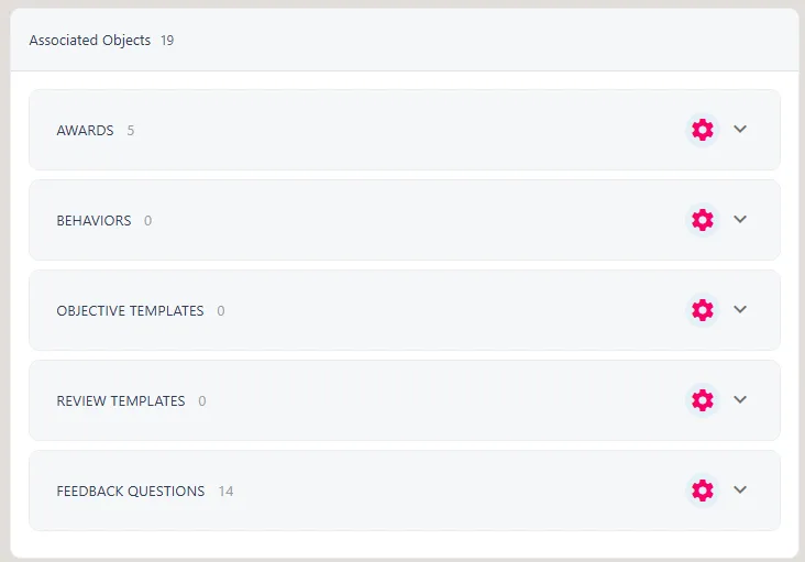 Screenshot from the StaffCircle platform: Incorporating Competencies throughout your platform