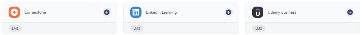 Screenshot from the StaffCircle platform: LMS Integrations (1.46.0)