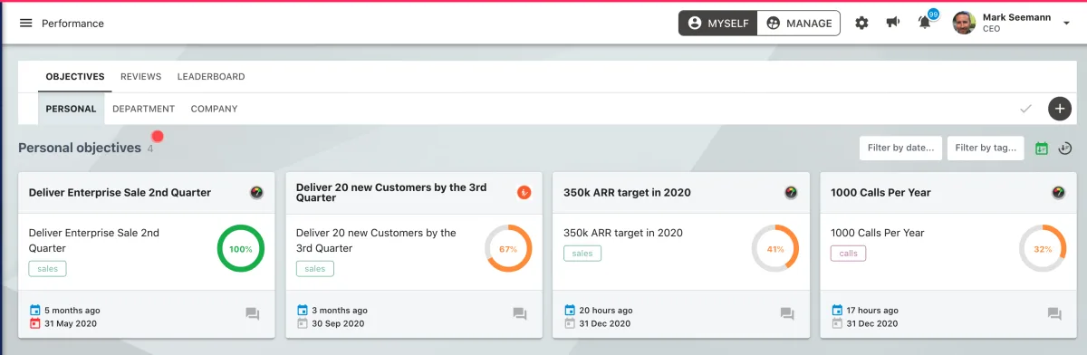 Screenshot from the StaffCircle platform: Microsoft Teams Integration v.1.10.0