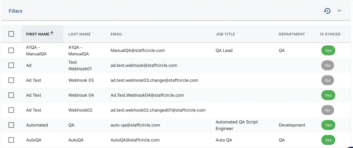 Screenshot from the StaffCircle platform: Office 365 - How to Configure