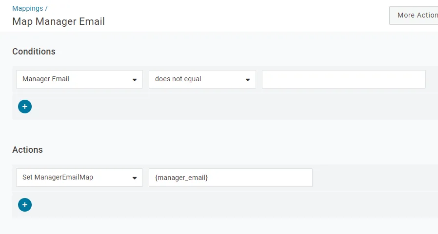Screenshot from the StaffCircle platform: OneLogin Setup