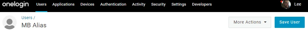 Screenshot from the StaffCircle platform: OneLogin Setup