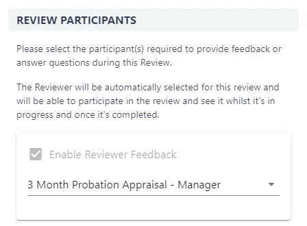 Screenshot from the StaffCircle platform: Participants