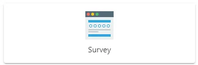 Screenshot from the StaffCircle platform: Publish a Survey to the Feed
