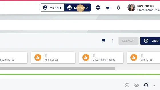 Screenshot from the StaffCircle platform: Report: Not Logged In