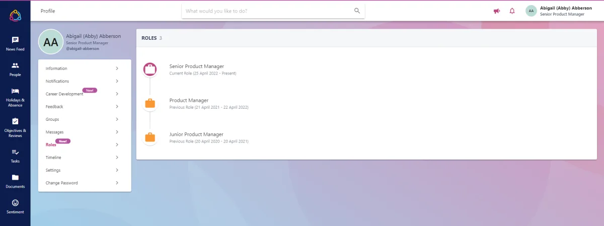 StaffCircle screenshot: 7 employeeview dHg