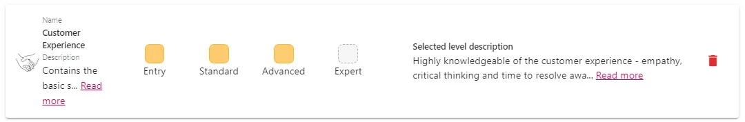 Screenshot from the StaffCircle platform: Sensitive Reviews v.1.30.0