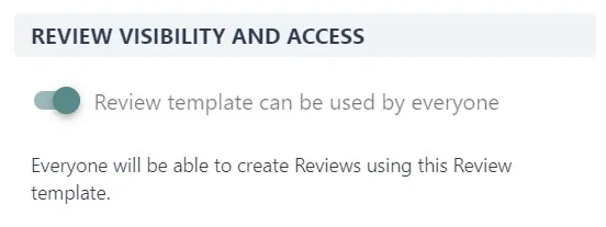 Screenshot from the StaffCircle platform: Sensitive Reviews v.1.30.0