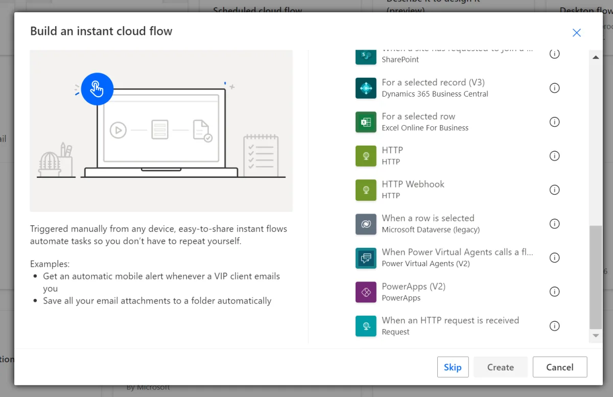 Screenshot from the StaffCircle platform: Setting up 2-way user sync into Active Directory using Power Automate