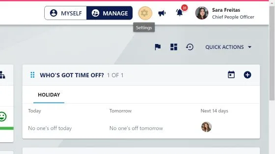 Screenshot from the StaffCircle platform: Setup E-Sign