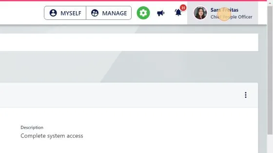 Screenshot from the StaffCircle platform: Setup E-Sign