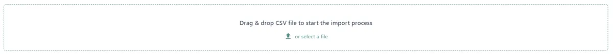 Screenshot from the StaffCircle platform: Skills Importer