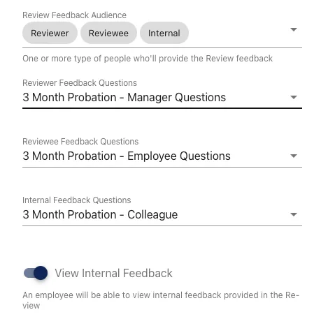 Screenshot from the StaffCircle platform: Success Circles v.1.12.0