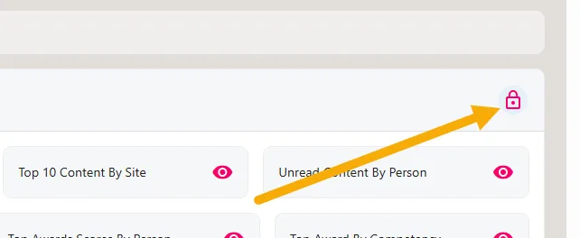 Screenshot from the StaffCircle platform: Surveys by Person Report