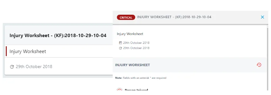 Screenshot from the StaffCircle platform: Task and Worksheet Settings