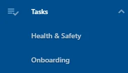 Screenshot from the StaffCircle platform: Task Group Settings View