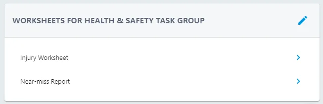 Screenshot from the StaffCircle platform: Task Group Settings View