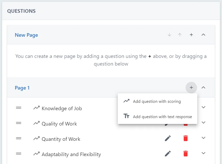 Screenshot from the StaffCircle platform: v.1.0.13 (28/06/2019)