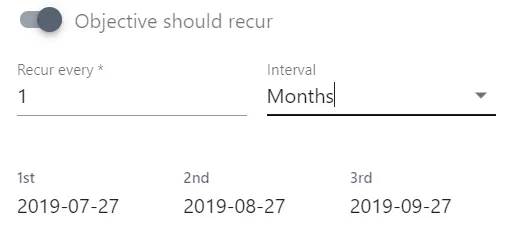 Screenshot from the StaffCircle platform: v.1.0.13 (28/06/2019)