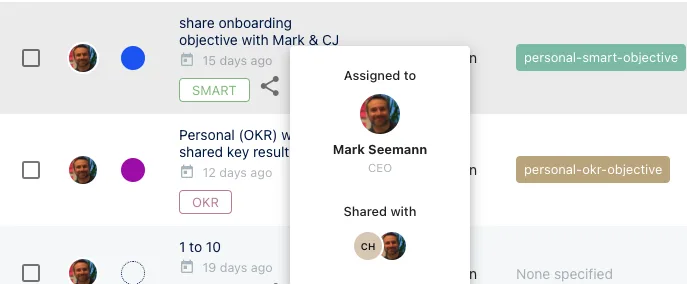 Screenshot from the StaffCircle platform: v.1.17.0 (22/07/2021)