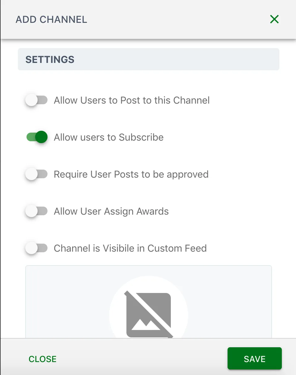 Screenshot from the StaffCircle platform: v.1.3.0 (15/11/2019)