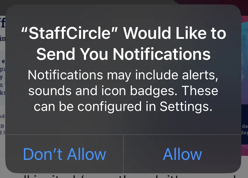 Screenshot from the StaffCircle platform: v.1.33.1 (07/03/2024)
