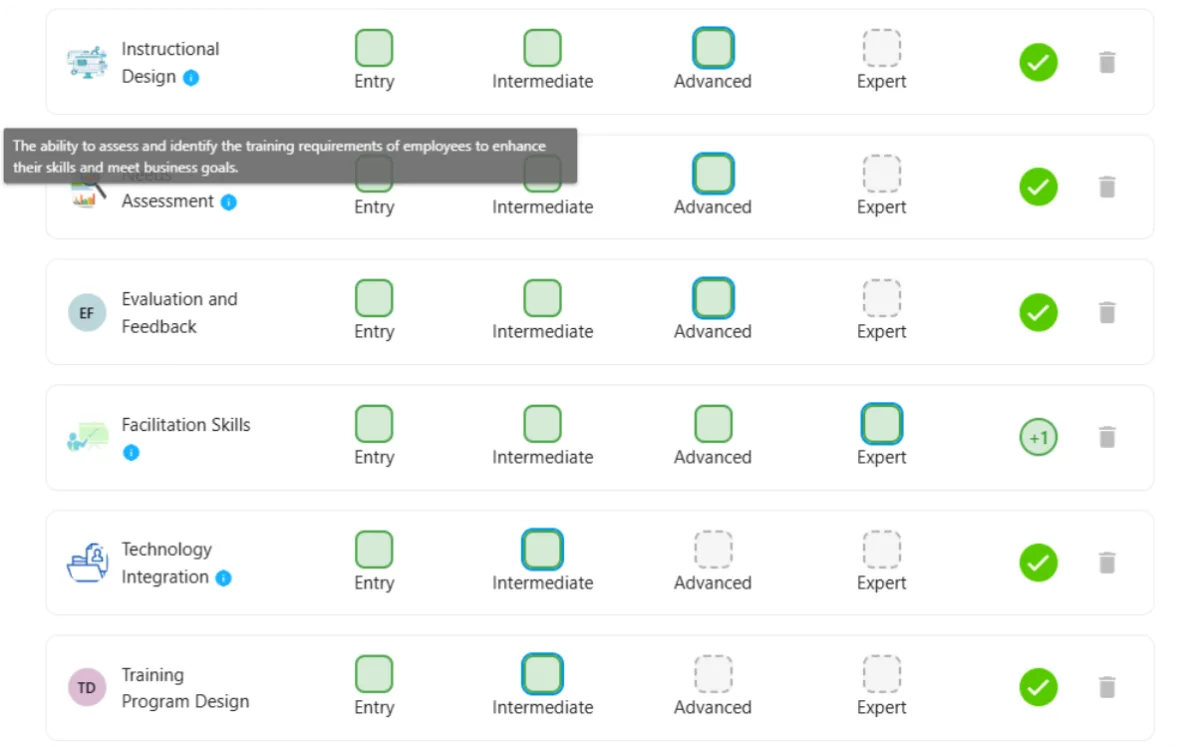 Screenshot from the StaffCircle platform: v.1.42.1 (21/11/2024)